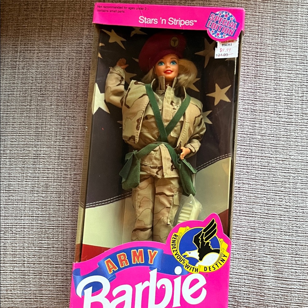 Barbie Special Edition in Camouflage and Green